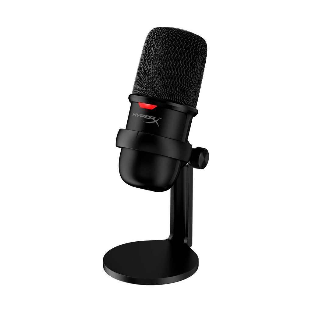 HyperX Solocast - Usb Condenser Gaming Unidirectional Microphone, For Pc, Ps4, And Mac, Tap-To-Mute Sensor, Cardioid Polar Pattern, Gaming, Streaming, Podcasts, Twitch, Youtube, Discord (Hmis1X-Xx-Bk/G, Black)