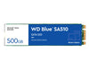 Western Digital WD Blue SA510 M.2 500GB, Up to 560MB/s, 2.5 Inch/7 mm, 5Y Warranty, Internal Solid State Drive (SSD) (WDS500G3B0B)