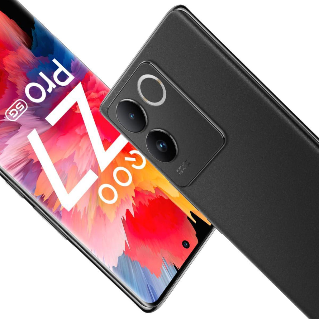 iQOO Z7 Pro 5G (Graphite Matte, 8GB RAM, 128GB Storage) | 3D Curved AMOLED Display | 4nm MediaTek Dimesity 7200 5G Processor | 64MP Aura Light OIS Camera | Segment's Slimmest & Lightest Smartphone - Triveni World