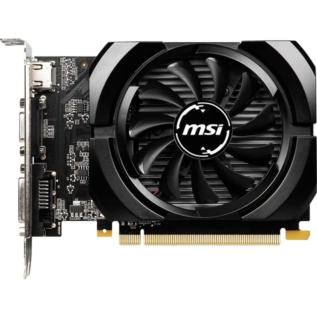 MSI GeForce GT 730 Graphics Card 72_pin_edo_simm'pci_e_x16-4GB DDR3, Dual-Link DVI-D x 1, HDMI x 1 (Version 1.4a), D-Sub x 1