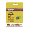 Strontium Nitro 16GB Micro SDHC Memory Card 85MB/s UHS-I U1 Class 10 High Speed for Smartphones Tablets Drones Action Cams (SRN16GTFU1QR)