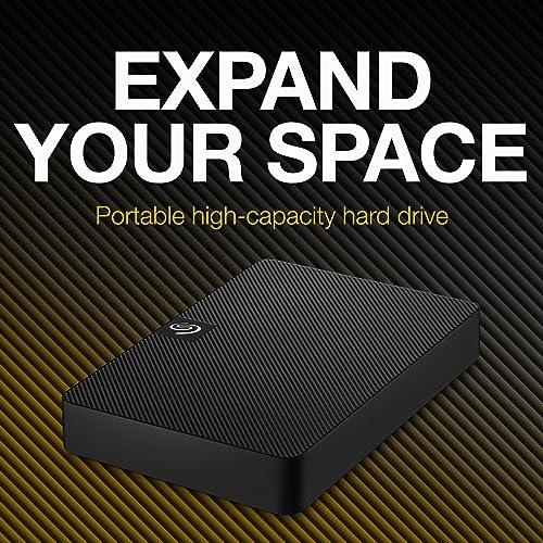 Seagate Expansion 2TB External HDD - USB 3.0 for Windows and Mac with 3 yr Data Recovery Services, Portable Hard Drive (STKM2000400)