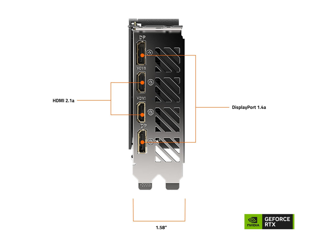 GIGABYTE Geforce RTX 4060 Eagle Oc 8G Graphics Card, 3X Windforce Fans, 8Gb 128-Bit Gddr6, Gv-N4060Eagle Oc-8Gd Video Card, pci_e_x16