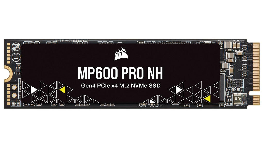 Corsair MP600 PRO NH 1TB PCIe Gen4 x4 NVMe M.2 SSD – 3D TLC NAND – M.2 2280 – Direct Storage Compatible- Up to 7000MB/s & 5700MB/s Sequential Read/Write Speed - No Heatsink - CSSD-F1000GBMP600PNH