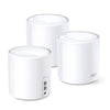 TP-Link Deco X60 Whole Home Mesh Wi-Fi System,AX5400 Wireless WiFi 6 Speeds Up to 5400Mbps,Work with Amazon Echo/Alexa,Ofdma&Mu-Mimo Technology Router,Pack of 3,Dual_Band,White