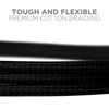 boAt Type C A325/A320 Tangle-free, Sturdy Type C Cable with 3A Rapid Charging & 480mbps Data Transmission(Black)