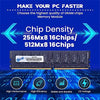 EVM 8GB DDR4 Desktop RAM 3200MHz - Unleash Your System's Full Potential - Perfect for Gamers, Office Work, and More - 10 Year Warranty (EVMT8G3200U88P)