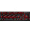 Corsair K60 PRO USB Cherry Mechanical Key switches -Durable Aluminum Frame -Per-Key Red LED Backlighting Gaming Keyboard - Black