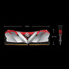 XPG ADATA GAMMIX D30 DDR4 16GB (1x16GB) 3200MHz U-DIMM Desktop Memory/RAM - AX4U3200316G16A-SR30