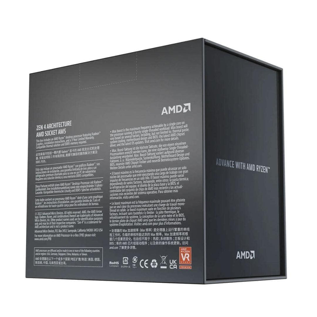 AMD 7000 Series Ryzen 9 7950X Desktop Processor 16 cores 32 Threads 80 MB Cache 4.5 GHz Up to 5.7 GHz Socket AM5, 600 Series Chipset (100-100000514WOF)