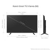 Xiaomi 125 cm (50 inches) X 4K Dolby Vision Series Smart Google TV L50M8-A2IN (Black)