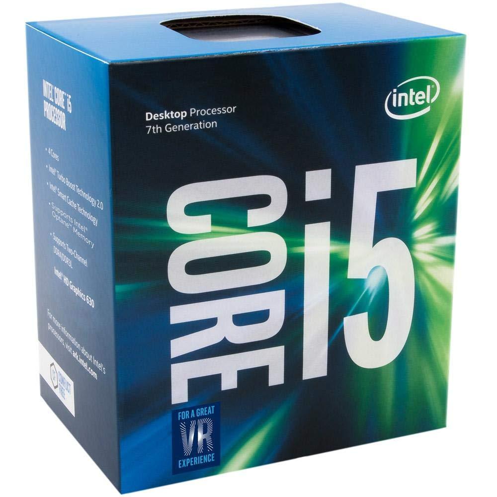 Intel Core i5 7400 - LGA1151-7th Generation Core Desktop Processor (LGA 1151 Socket 3.0Ghz Upto 3.5Ghz Turbo, 6MB Cache)