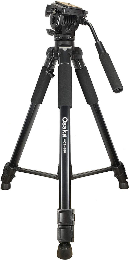 Osaka VCT880 Camera Tripod with Bag for Digital SLR & Video Cameras Load Capacity 5000 Grams