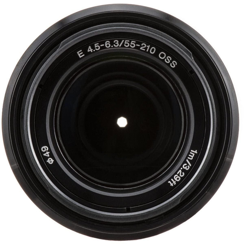 Sony E Mount E 55 210Mm F4.5 6.3 OSS Aps-C Lens (Sel55210) | Telephoto Zoom | Nature & Sports Photography, Black