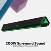 (Refurbished) GOVO GOSURROUND 920 2.1 Channel Home Theatre 160W Soundbar, Wireless Subwoofer, Multiple Connectivity & Equalizer Modes and Premium Finish with LED Display, RMS Output 120W (Black)