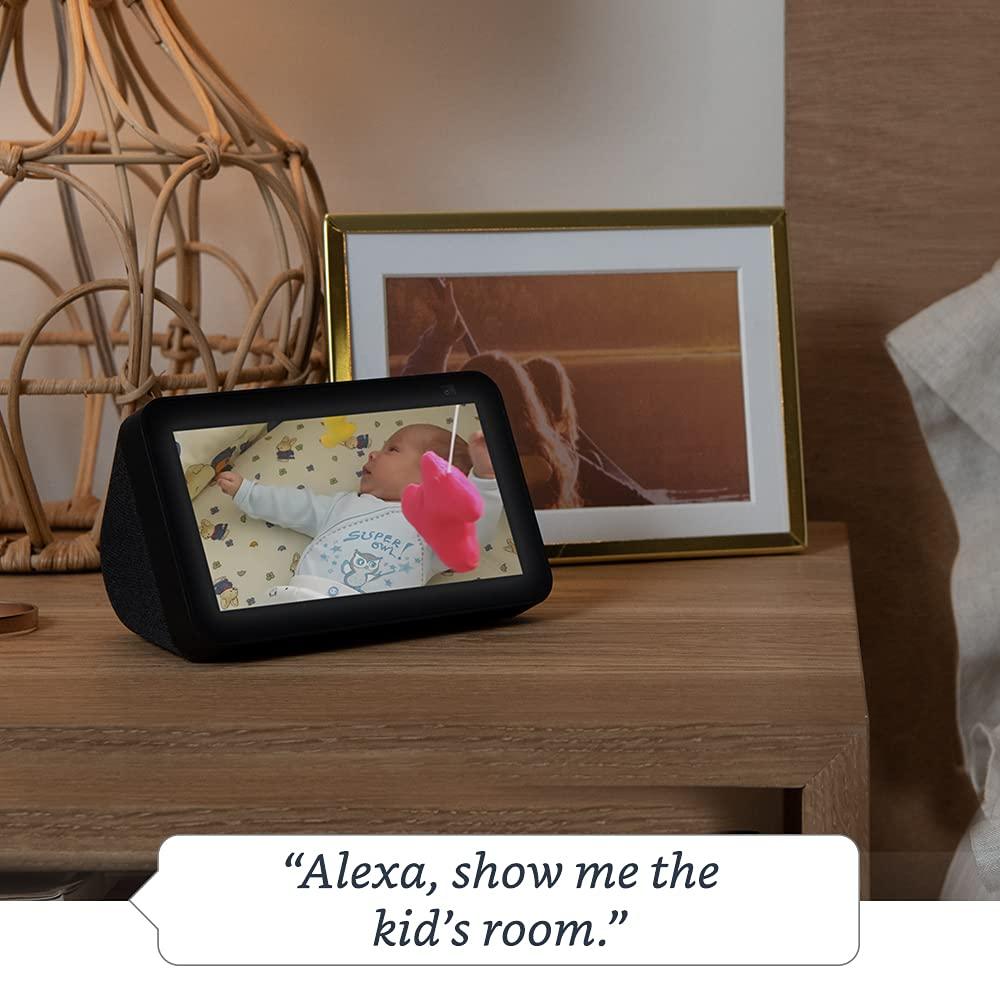 Amazon Echo Show 5 (2nd Gen) - Smart speaker with 5.5" screen, crisp sound and Alexa (Black)