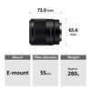 Sony E Mount Sony FE 35mm F1.8 Full-Frame Lens (SEL35F18F) | Standard Prime |Product Photography