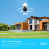 TP-Link Tapo C500 Outdoor Pan/Tilt Home Security WiFi Smart Camera | 2MP 1080p Full HD Live View | 360° Visual Coverage | Night Vision | Support Alexa and Google Assistant | 2-Way Audio