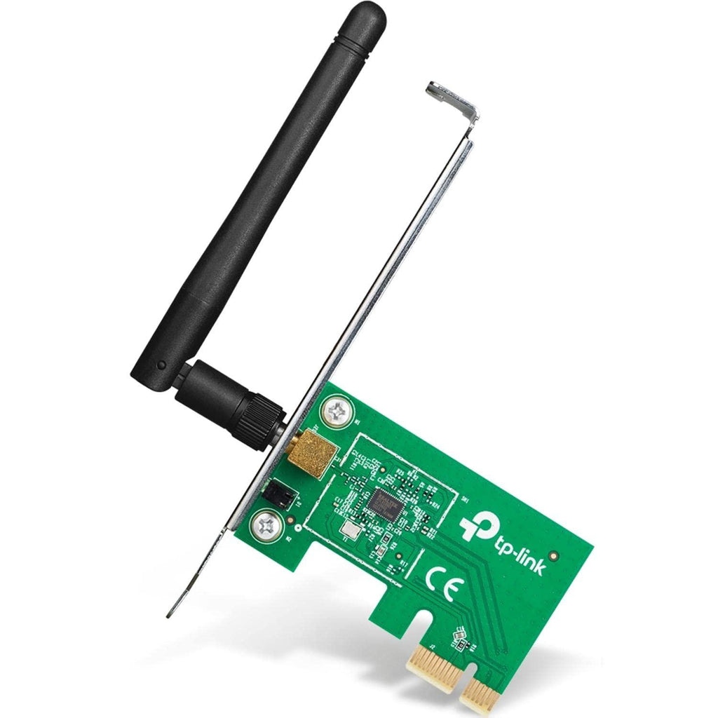 TP-Link TL-WN781ND 150Mbps Wireless N PCI Express Adapter | 2dBi Detachable Omni Directional (RP-SMA) | Compatible with Windows 8.1/8/ 7/ Vista/XP (32/64bits)