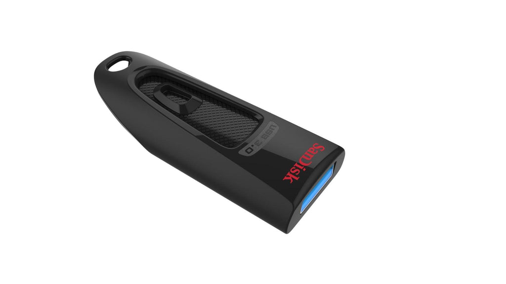 SanDisk Ultra USB 3.0 Flash Drive, CZ48 256GB, USB3.0, Black, Stylish Sleek Design, 5Y Warranty