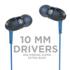 boAt Bassheads 225 Wired in Ear Earphone with Mic(Blue, Carry Case) - Triveni World