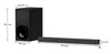 Sony HT-S20R Real 5.1ch Dolby Digital Soundbar for TV with subwoofer and Compact Rear Speakers, 5.1ch Home Theatre System (400W,Bluetooth & USB Connectivity, HDMI & Optical connectivity)