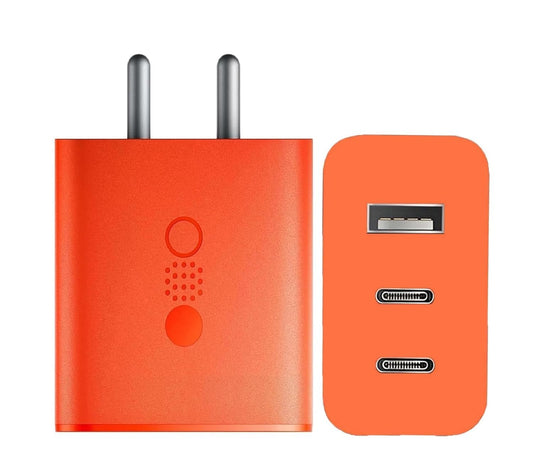 65W CMF by Nothing Super Fast Charger Adapter for CMF Phone 1/Nothing Phone 2A/Phone 2a Plus/Phone 2/Buds, CMF 65w Power Charger Adapter for Mobile, 65W Type C Charging Adaptor, Orange