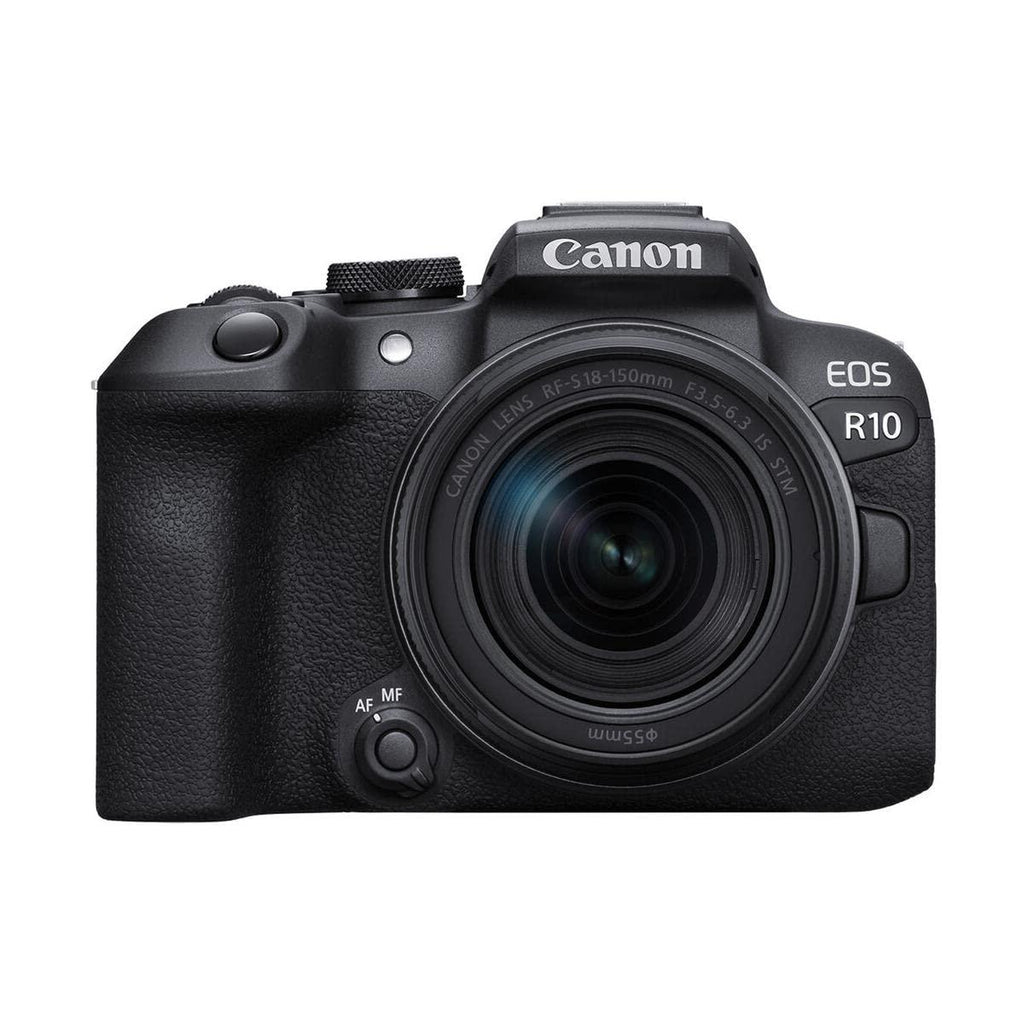 Canon EOS R10 24.2MP RF-S18-150 F/3.5-6.3 IS STM Mirrorless Camera (APS-C Sendor, 4K UHD Video) for Wedding & Content Creators - Black