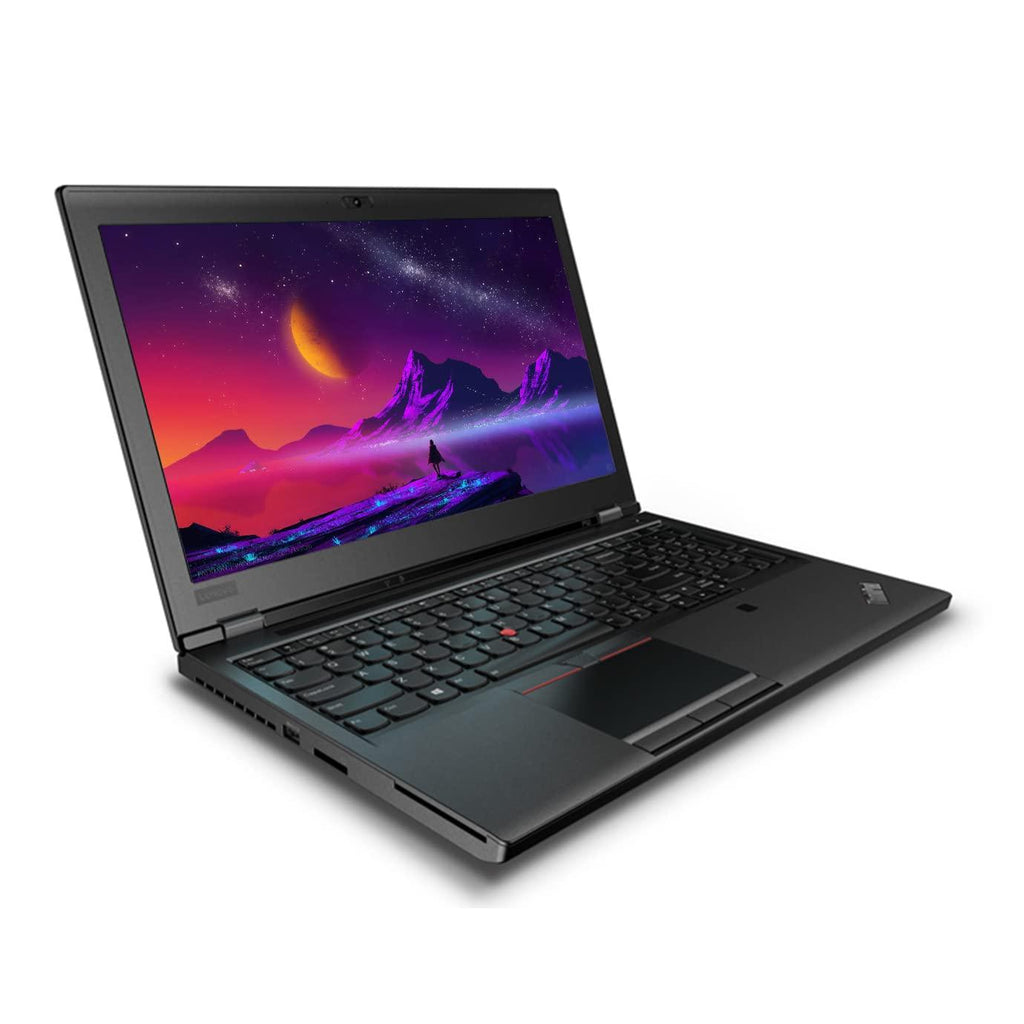 (Refurbished) Lenovo ThinkPad P52 8th Gen Intel Core i7 Workstation FHD Laptop (16 GB DDR4 RAM, 512 GB SSD, 15.6" (39.6 cm) FHD, 4GB GDDR5 NVIDIA Graphics Card, Windows 11, MS Office), Black