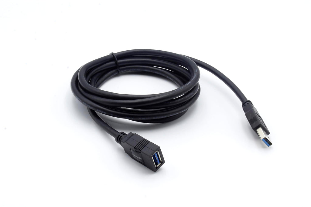 Amazon Basics USB 3.0 Extension | Type A Male to Type A Female | Repeater Cable - 3.3 ft | Enhanced Connectivity & High-Speed Performance