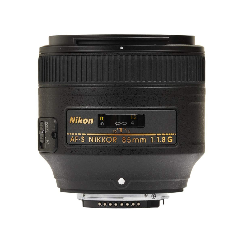 Nikon Af-S 85Mm F/1.8G Prime Lens for DSLR Camera - Black