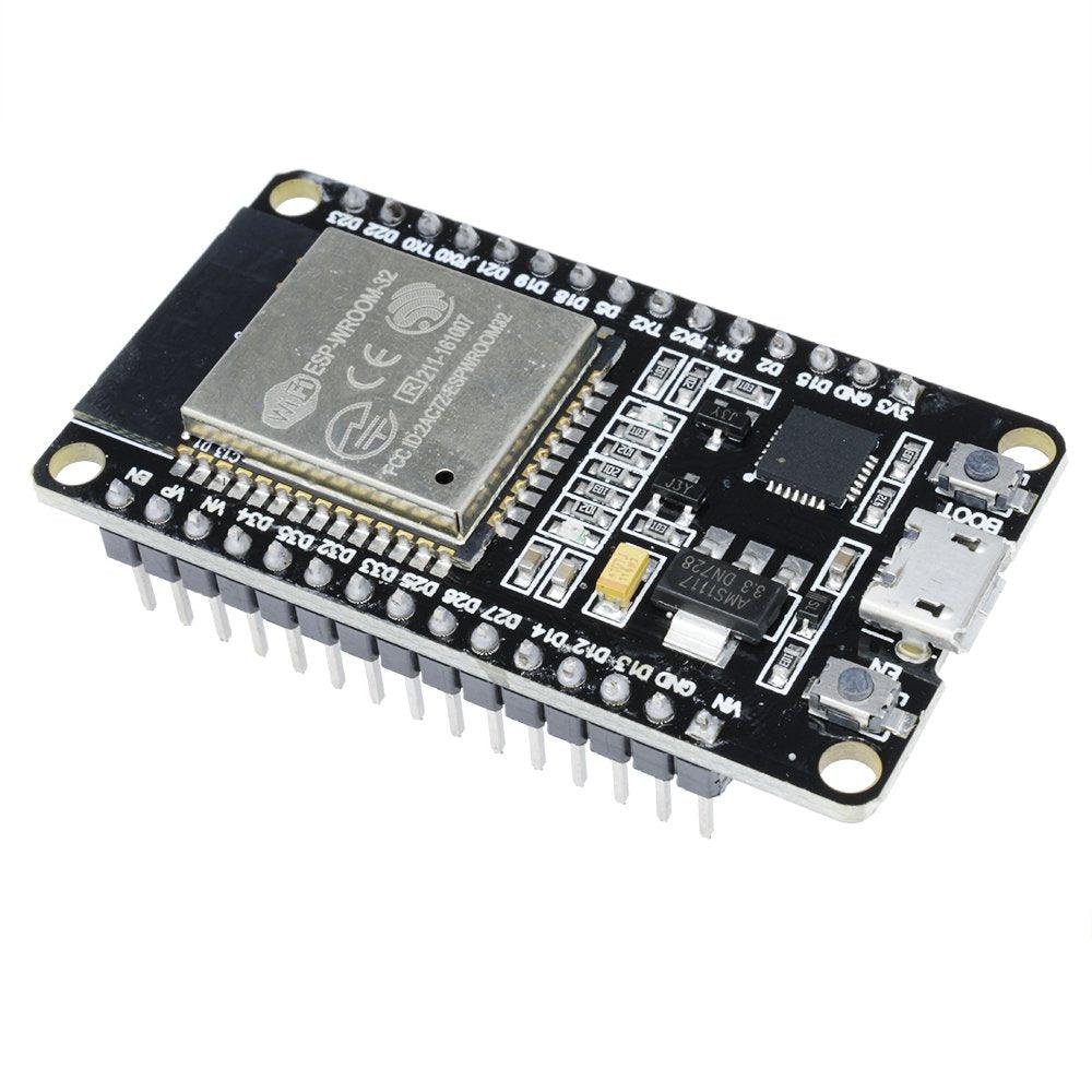 SquadPixel Esp-32 Wifi, Bluetooth, Dual Core Chip Development Board (ESP-WROOM-32)