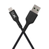 boAt Type C A325/A320 Tangle-free, Sturdy Type C Cable with 3A Rapid Charging & 480mbps Data Transmission(Black)