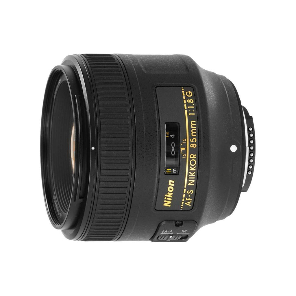 Nikon Af-S 85Mm F/1.8G Prime Lens for DSLR Camera - Black