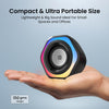 Portronics in Tune 4 6W Portable USB Powered Wired Speaker with Volume Control, 3.5mm AUX in, HD Sound, 2.0 Channel, RGB Lights, Gaming Speaker, Multimedia Speaker for PC, Desktop and Laptop(Black)