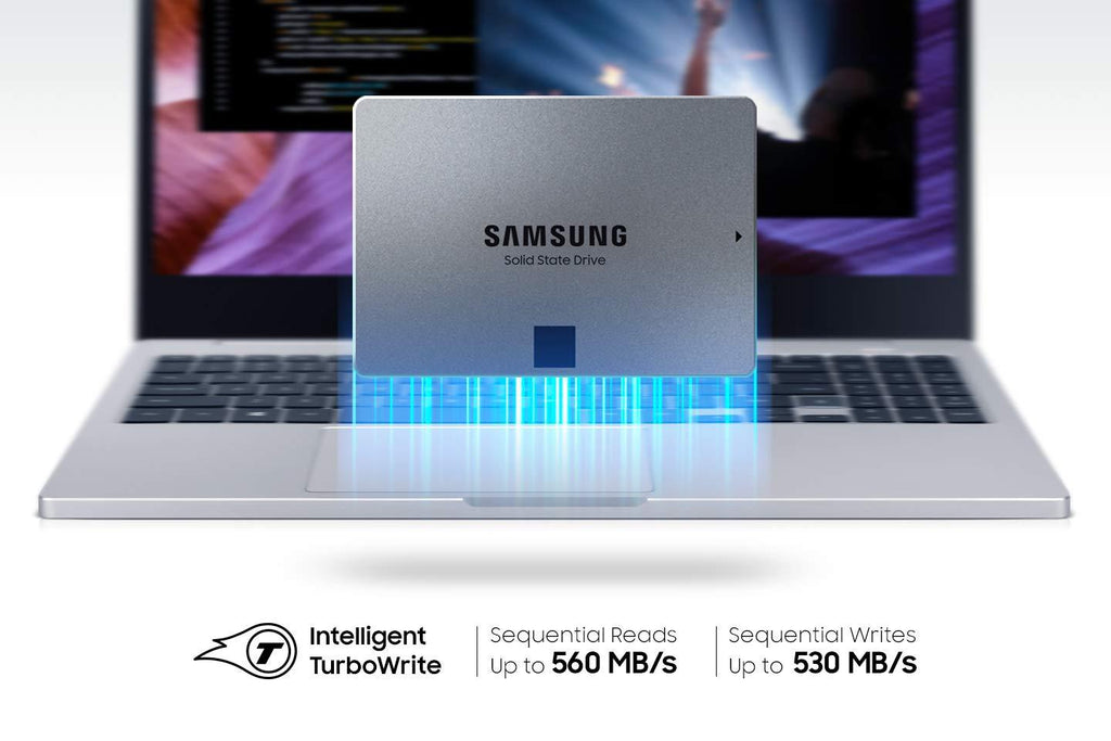 Samsung 870 QVO 1TB SATA cm 6.35 cm (2.5") Internal Solid State Drive (SSD) (MZ-77Q1T0BW)