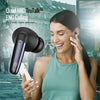 pTron Newly Launched Zenbuds Ultima ANC Earbuds, 35dB Active Noise Cancellation TWS, Transparency Mode, Quad Mic TruTalk ENC Calls, 50Hrs Playtime & in-Ear Bluetooth 5.3 Wireless Headphones (Black) - Triveni World