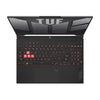 ASUS TUF Gaming F15, 15.6-inch (39.62 cms) FHD 144Hz, Intel Core i7-12700H 12th Gen, 4GB NVIDIA RTX 3050, Gaming Laptop (16GB/1TB SSD/Win11/MSO/90WHrs Battery/Gray/2.20 Kg), FX577ZC-HN192WS