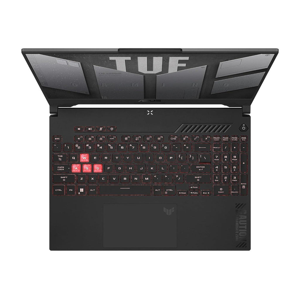 ASUS TUF Gaming F15, 15.6-inch (39.62 cms) FHD 144Hz, Intel Core i7-12700H 12th Gen, 4GB NVIDIA RTX 3050, Gaming Laptop (16GB/1TB SSD/Win11/MSO/90WHrs Battery/Gray/2.20 Kg), FX577ZC-HN192WS