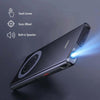 YABER Pico T1 Mini Pocket Projector with WiFi and Bluetooth, with Power Bank 0.52" Ultra-Thin, 1080P Support Built-in Speaker, Compatible w Phone/iPad/Laptop (Yaber PICO T1)