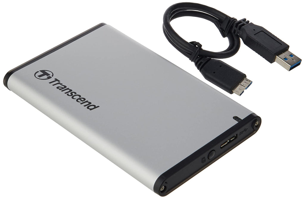 Transcend 6.35 cm (2.5") Portable internal HDD/SSD Enclosure Casing 25S3 - USB 3.1