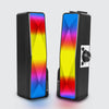 ZEBRONICS Wonder Bar 20 RGB Lights Computer Speaker with Detachable 2 in 1 Design, 10W RMS Output, Volume Control, AUX 3.5mm, USB Powered, 2.0 Stereo, Speaker ON/Off and Mute