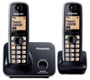 Panasonic Single Line 2.4GHz KX-TG3712SXB Digital Cordless Telephone (Black)