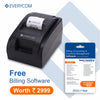 Everycom EC-58 58mm (2 Inches) Direct Thermal Printer- Monochrome Desktop (1 Year Warranty) (USB + Bluetooth)