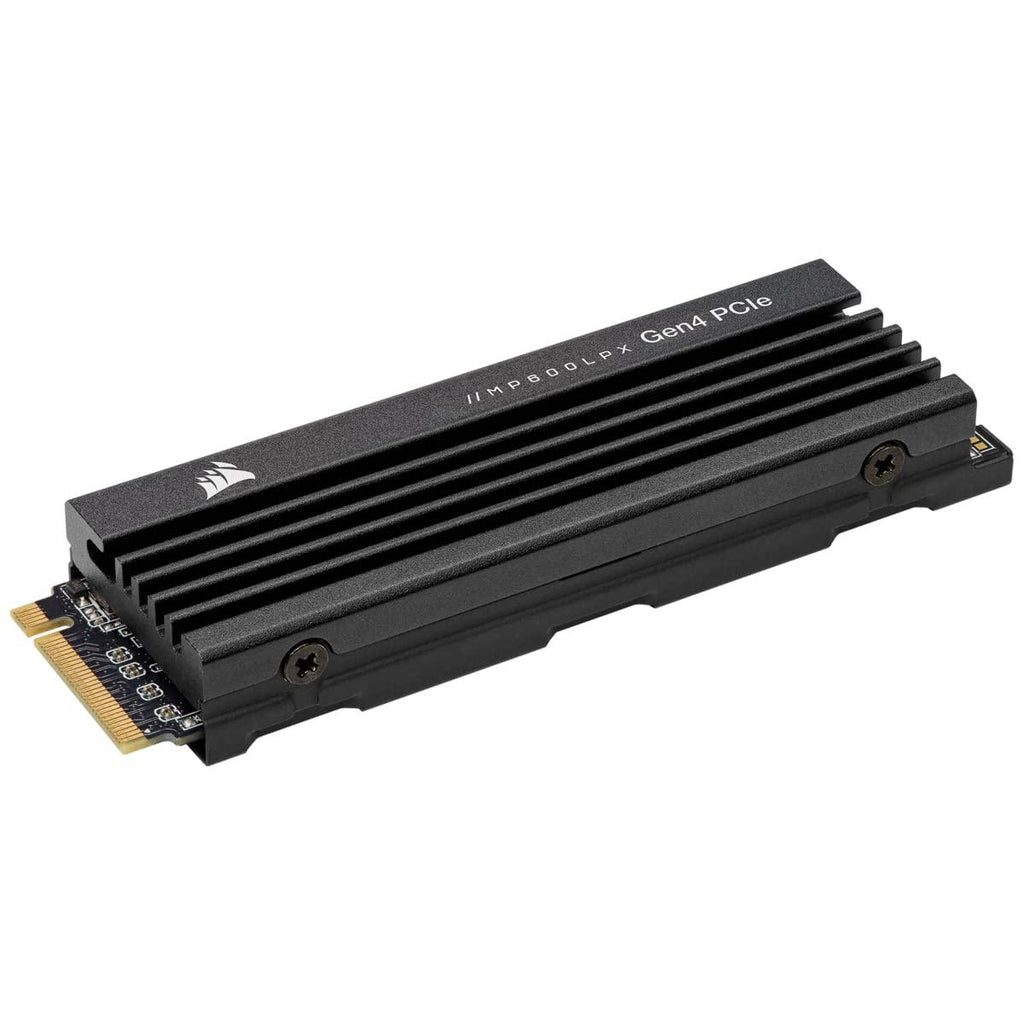 Corsair MP600 PRO LPX 1TB M.2 NVMe PCIe x4 Gen4 SSD - Optimized for PS5 (Up to 7100MB/sec & 5800MB/sec Sequential Read/Write Speeds, High-Speed Interface, Compact Form Factor) CSSD-F1000GBMP600PLP