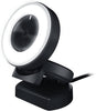 Razer Kiyo Streaming Webcam: 1080p 30 FPS / 720p 60 FPS - Ring Light w/Adjustable Brightness - Built-in Microphone - Advanced Autofocus, Black - RZ19-02320100-R3M1, 3 x Optical Zoom