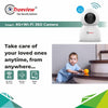 Trueview 4G Sim Based + Wi Fi Based Smart CCTV Camera for Home | Baby Monitoring Servelance | Indoor Camera for Home (4G Smart Camera)