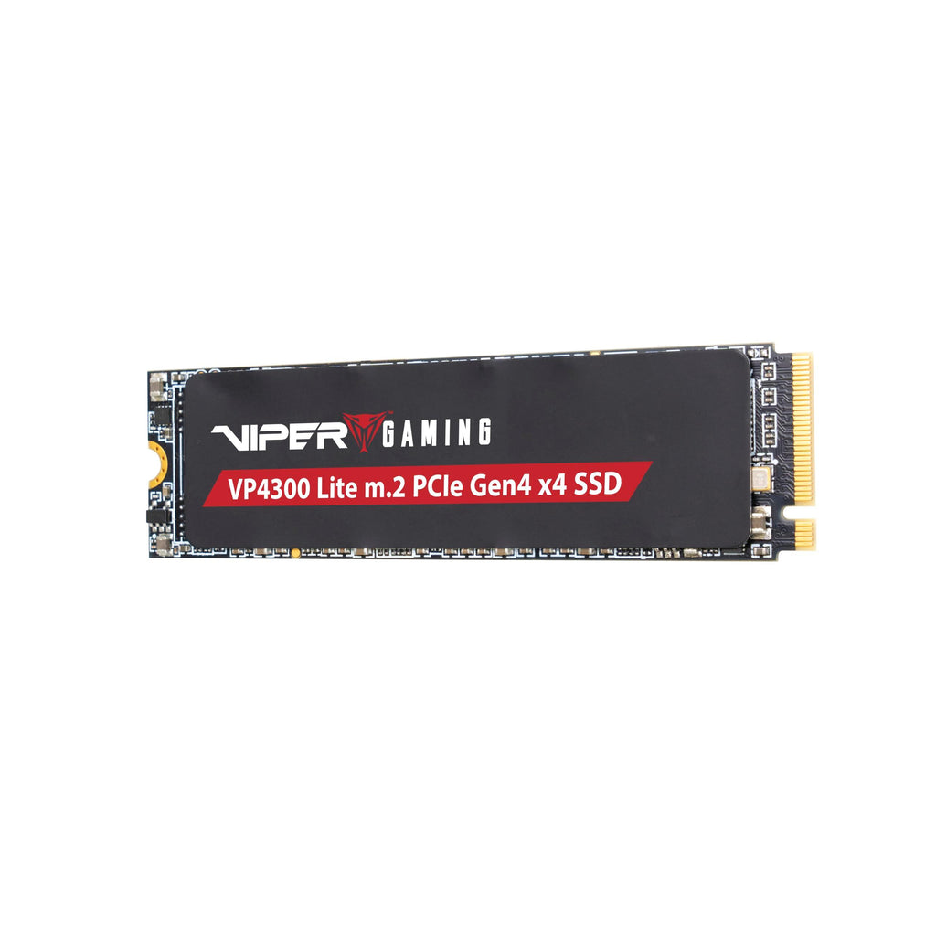 Patriot Viper Gaming VP4300 Lite M.2 PCIe SSD 1TB up to 7400MT/s 5 Years Warranty M.2 2280 PCIe Gen4 x4 NVMe 1.3 SSD VP4300L1TBM28H