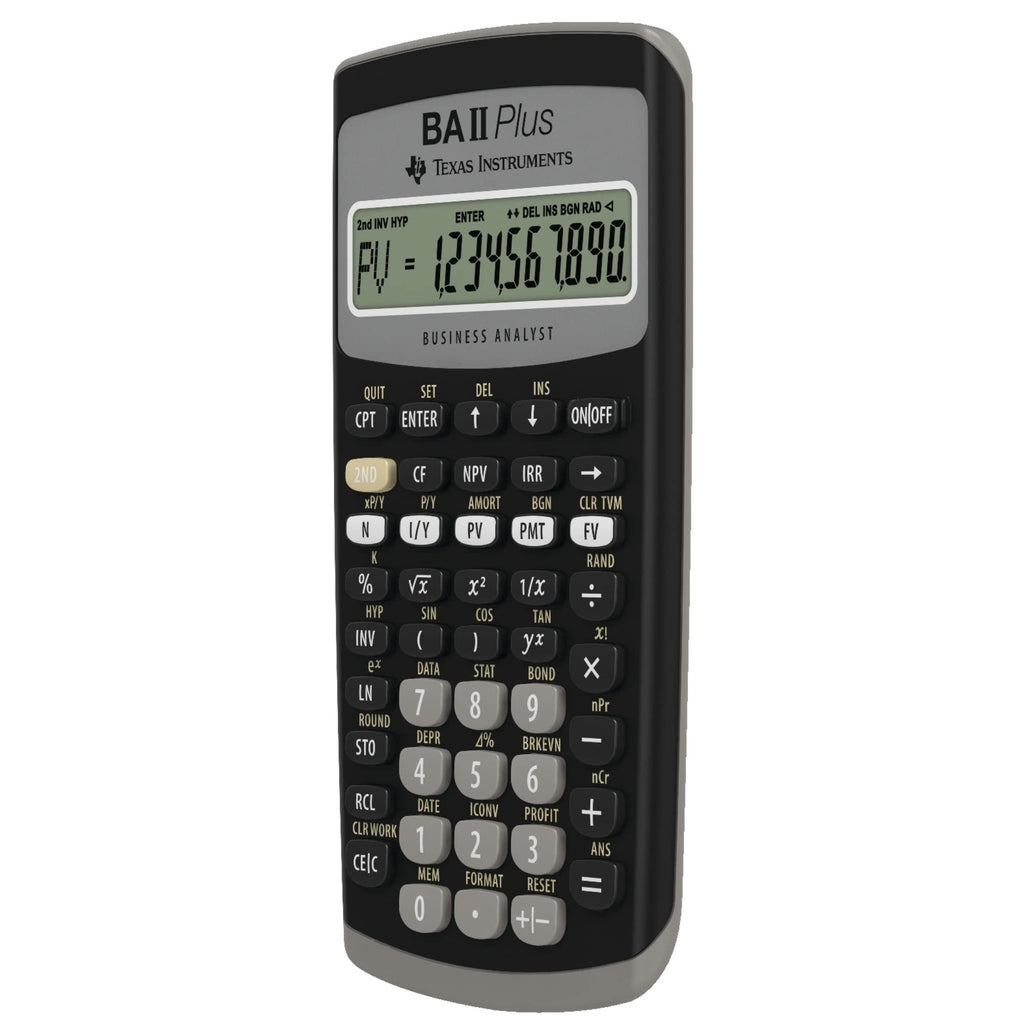 Texas Instruments BA II Plus Financial Calculator