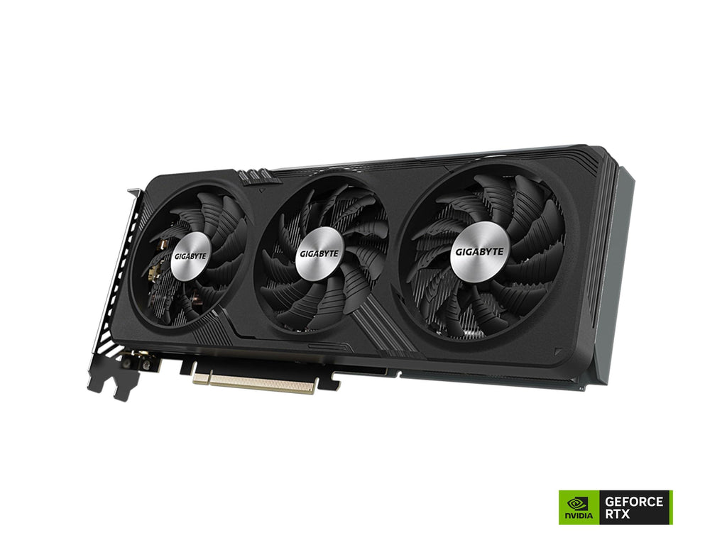 Gigabyte Ge Force RTX 4060 Gaming OC 8G Graphics Card, PCI_E 3X Wind Force Fans, 8GB 128-Bit GDDR6, GV-N4060GAMING OC-8GD Video Card